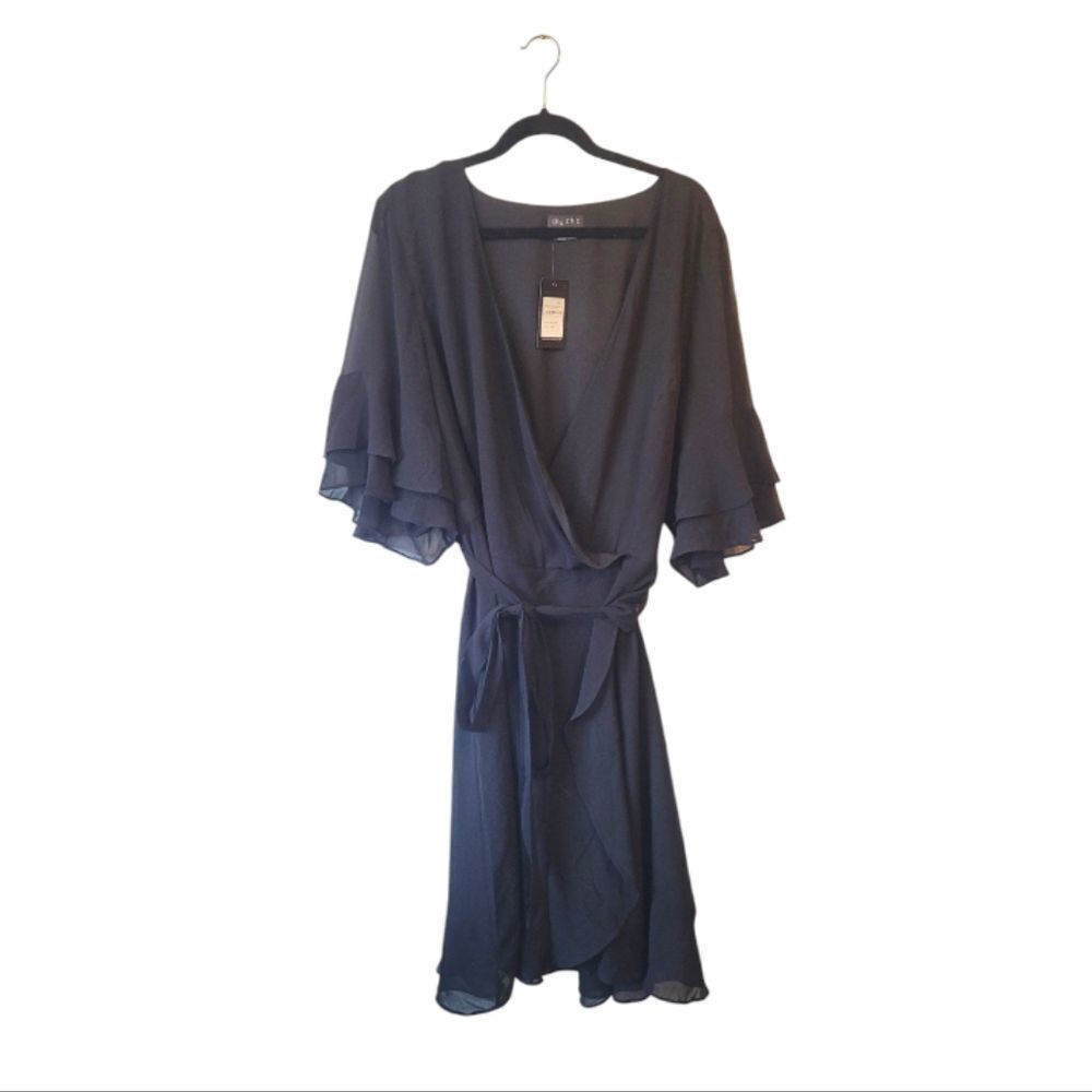 City Chic Black Mini Dress